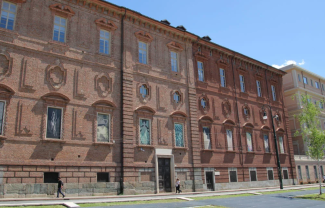 La facciata del Museo Regionale di Scienze Naturali di Torino